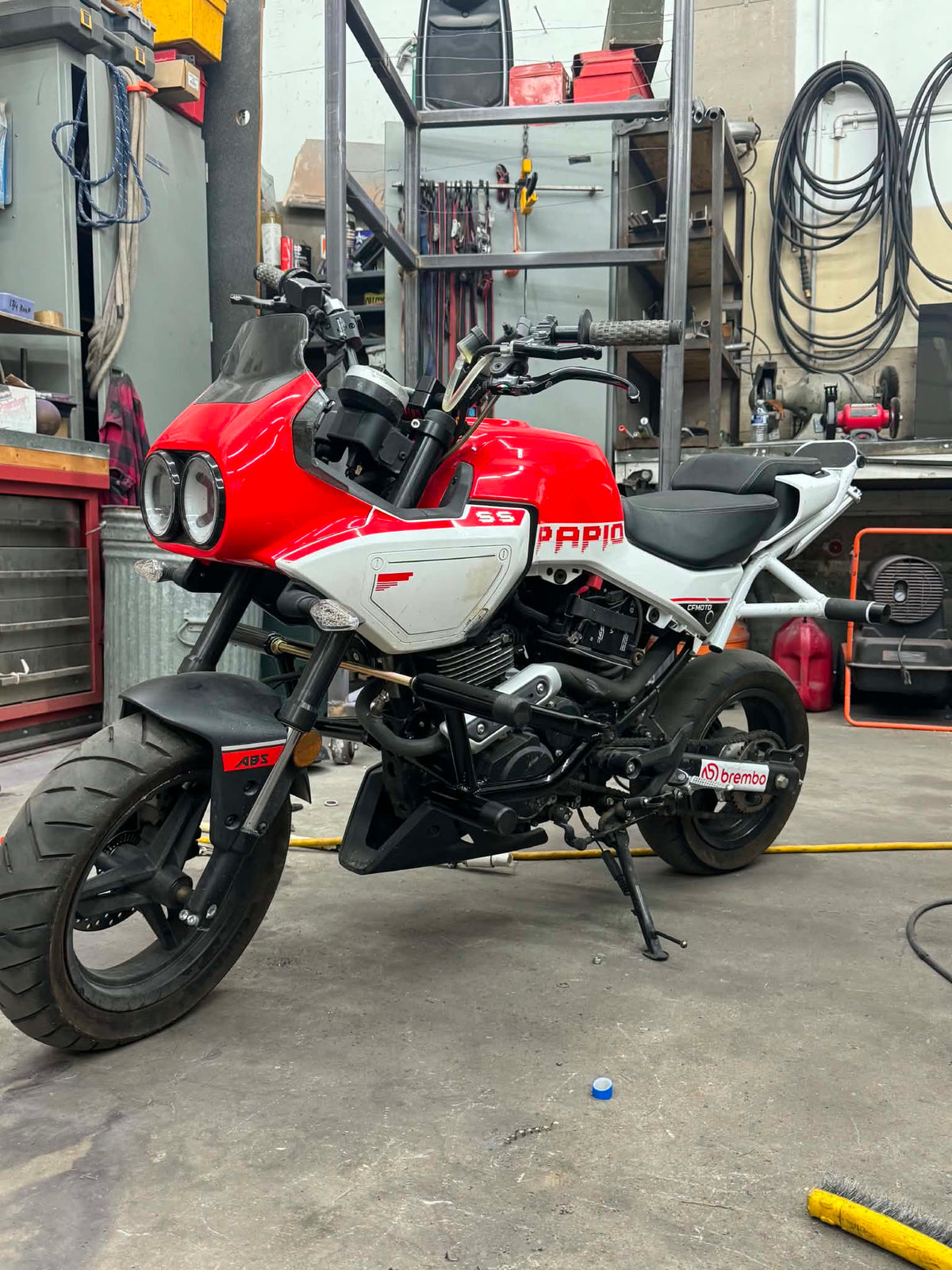 Overbuilt Industries Engine Stunt Cage- CFMoto Papio SS